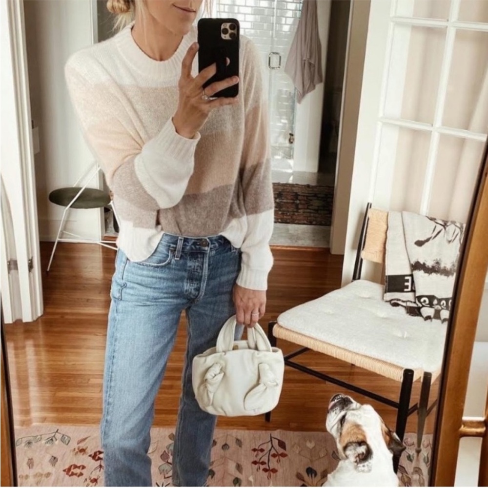 Filoro Cashmere Striped Sweater